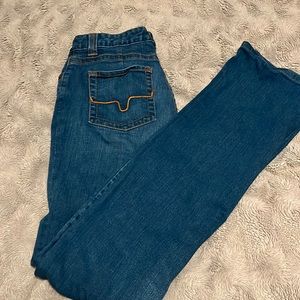 BOOTCUT MID RISE KIMES JEANS (inseam 34)